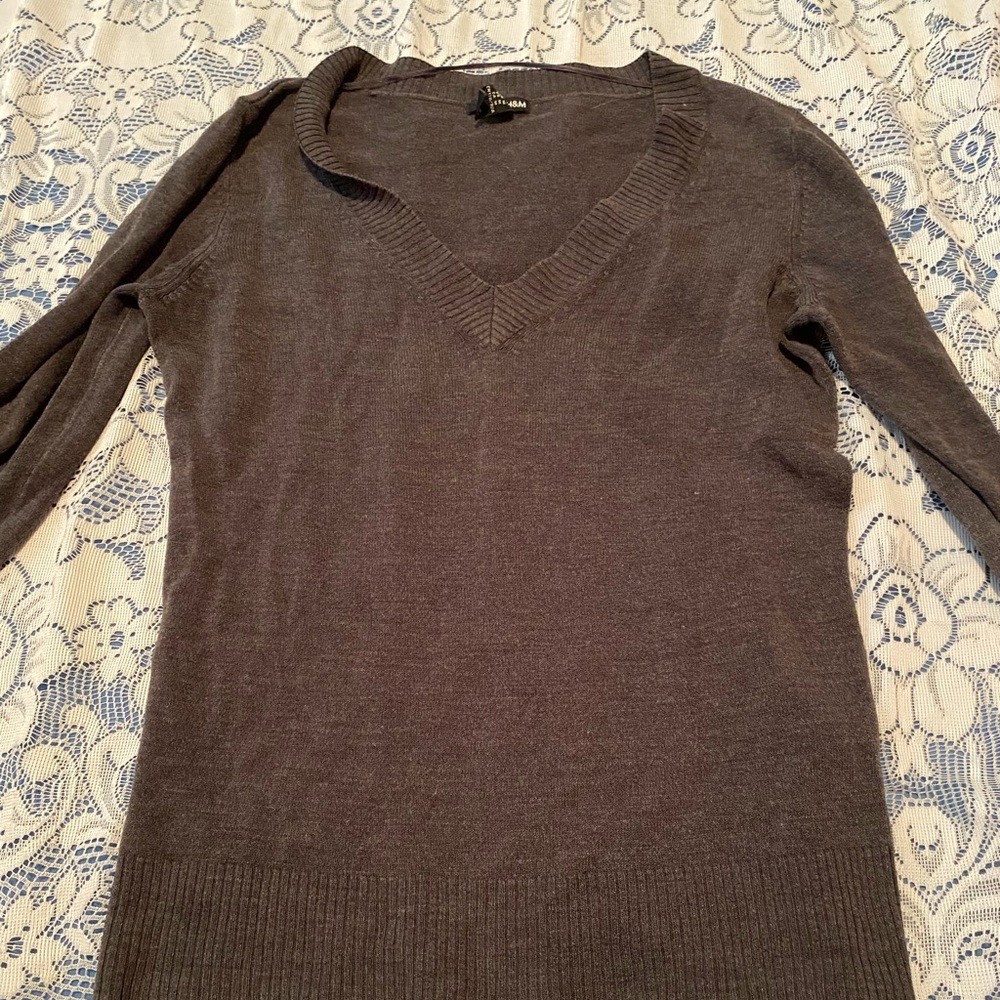 V-neck sweater